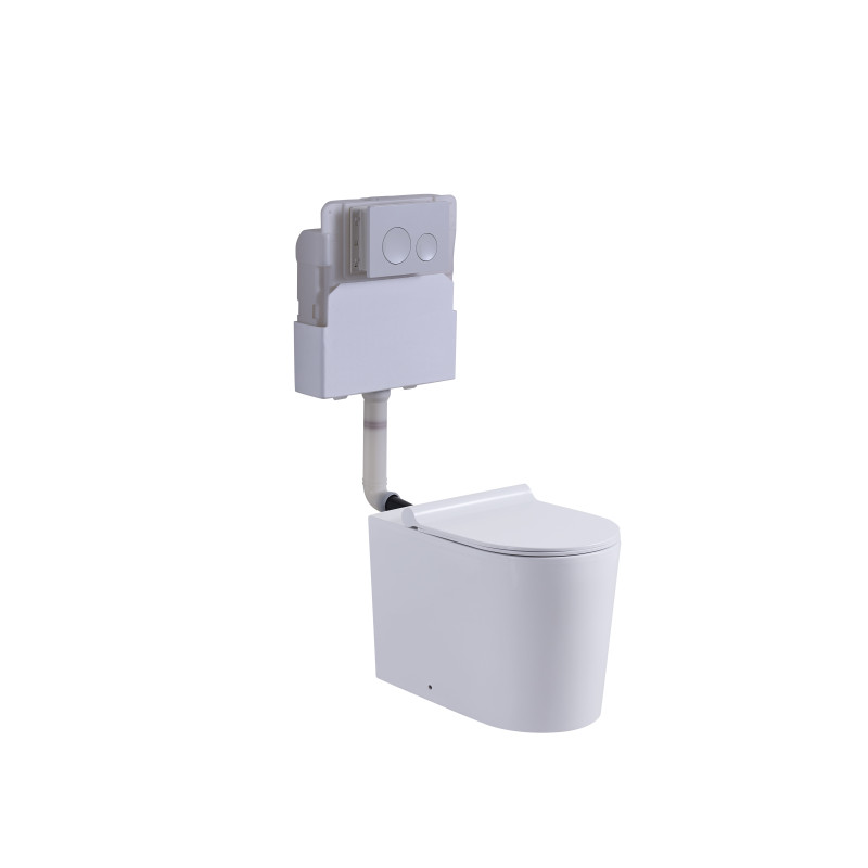 Установочный бачок для напольного унитаза Koer KT-0405 420x120x750mm без панели смыва