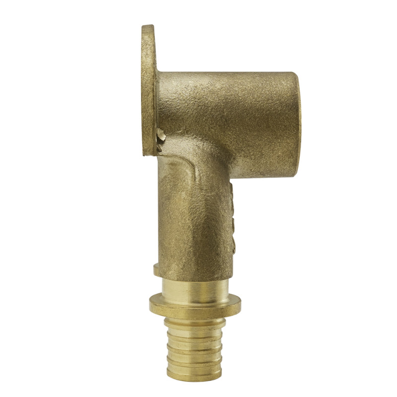 Уголок настен. з сквозным проходом и ВР Koer KA.LW20-06F-20 - 20(2.8mm) x 1/2"F x 20(2.8mm) (KR4883
