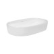 Раковина накладная Mixxus Premium ELLIPSE-0204 600х380х115mm с отверстием под смеситель