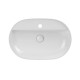 Раковина накладная Mixxus Premium ELLIPSE-0204 600х380х115mm с отверстием под смеситель