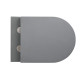 Унитаз подвесной Mixxus Premium TOPPER-0303-R GRAY 495x370x350mm система смыва RIMLESS