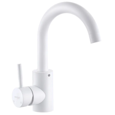Смеситель для умывальника Mixxus SUS-011-B White из нерж. стали SUS304
