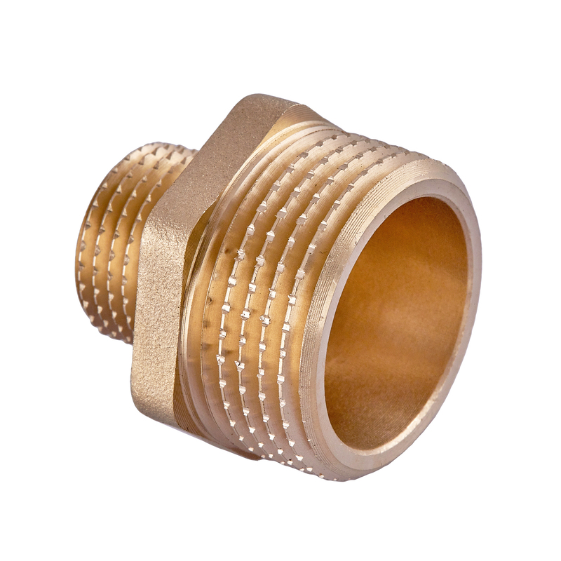 Ниппель редукционный Koer KF.N0610.WN - 1"x1/2" без никеля