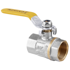 Кран шаровой СК 3/4" ГГВ YELLOW art. 602