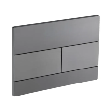 Панель смыва Koer KT-0603-07 240x160x10mm пластиковая, линейная кнопка