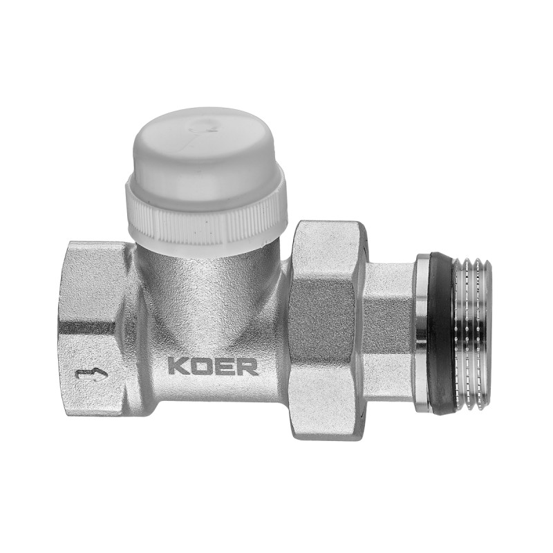 Кран термостатический "антипротечка" прямой Koer KR.923-Gi - 1"