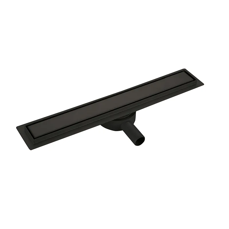 Душевой трап Koer FD29-70x600-Black из нержавеющей стали SUS304 70x600мм