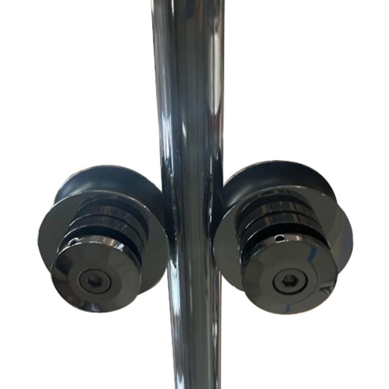 Дверь в нишу Koer SR SD06-120x220-TR-01 прозрачное стекло Easy Clean 8мм, хром