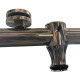 Дверь в нишу Koer SR SD06-120x220-TR-01 прозрачное стекло Easy Clean 8мм, хром