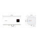 Водонагреватель "квадрат" Mixxus EWH-14080 CUBE WET(Н) накопительный 80 л, мокрый тен 2,0 kW (WH061