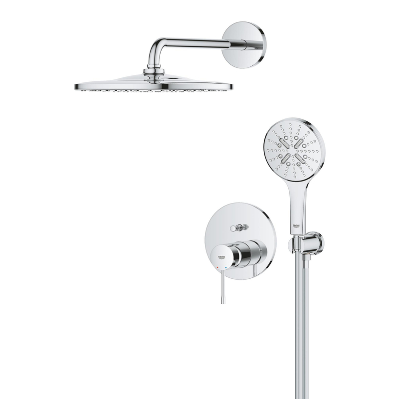 Скрытая душевая система Grohe Essence из Rainshower Mono 310