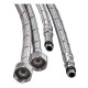 Гибкая подводка Champion FH-01-F1/2"xM10-60 нержавейка (пара)