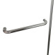 Шторки стеклянные на ванну Koer SR BS05-90x140-TR-01 прозрачное стекло Easy Clean 6мм, хром (KR5372