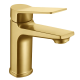 Смеситель для умывальника Mixxus Wilson 001 Brushed Gold (Цвет матового золота)