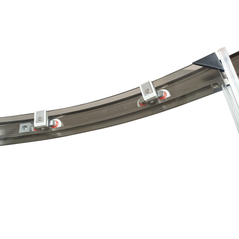 Душевая кабина без поддона Koer SR SC04-90x90x195-TR-07 прозрачное стекло Easy Clean 5мм, графит (K