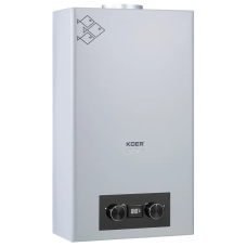 Газовая колонка KOER KWH.G0110 GRAY дымоходная 10 л/мин, цвет серый