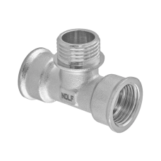 Тройник Nolf NFC.T06FMF-N-1/2''FMF никелированный