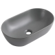 Раковина накладная Mixxus Premium ELLIPSE-0109 GRAY 500x300x140mm