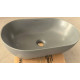 Раковина накладная Mixxus Premium ELLIPSE-0109 GRAY 500x300x140mm