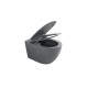 Унитаз подвесной Mixxus Premium ELLIPSE-0308-T3 GRAY 490x360x360mm система смыва TORNADO 3.0 (MP665