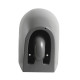Унитаз подвесной Mixxus Premium ELLIPSE-0308-T3 GRAY 490x360x360mm система смыва TORNADO 3.0 (MP665