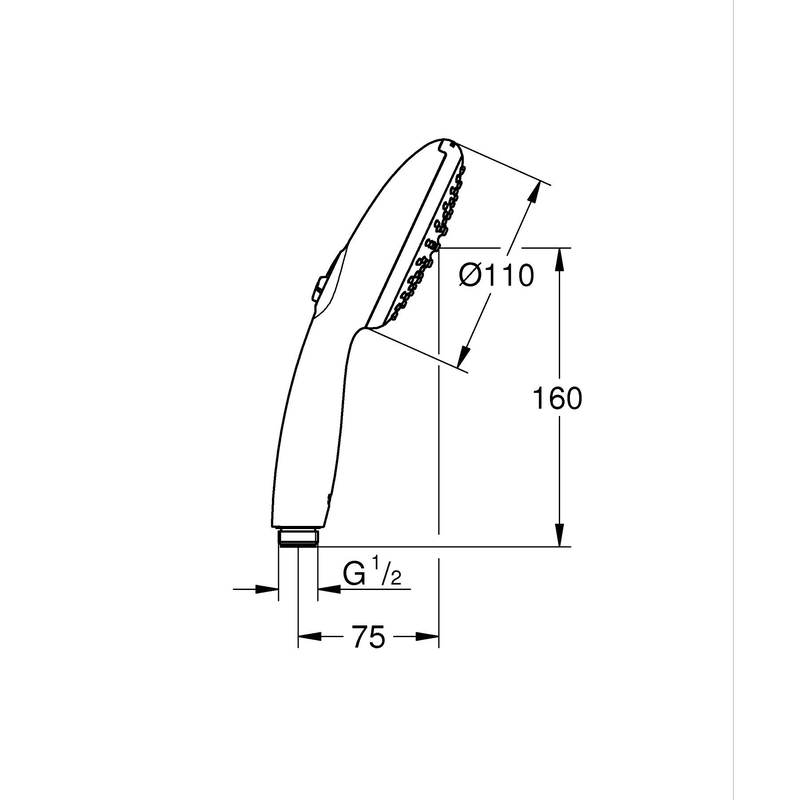 Ручной душ Grohe Tempesta 110 2 режима