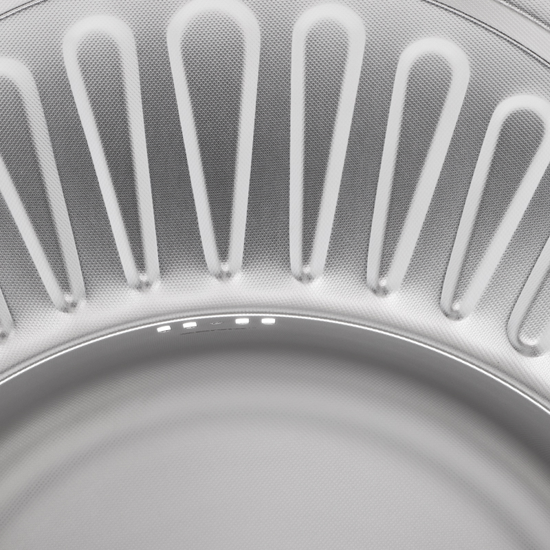Мойка кухонная Zerix Z5745-06-160MD (micro decor)