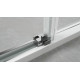 Душевая кабина без поддона Koer SR SC03-90x90x200-TR-07 прозрачное стекло Easy Clean 6мм, графит (K