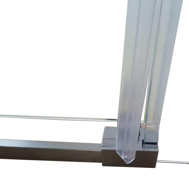 Душевая кабина без поддона Koer SR SC03-90x90x200-TR-07 прозрачное стекло Easy Clean 6мм, графит (K