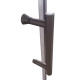 Душевая кабина без поддона Koer SR SC03-90x90x200-TR-07 прозрачное стекло Easy Clean 6мм, графит (K