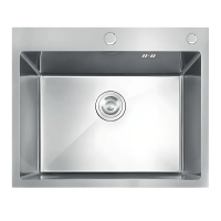 Мойка из нержавеющей стали MIXXUS MH5843 DECOR NANO-SILVER (3.0/0.8) цвет нержавейка