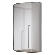 Душевая кабина без поддона Koer SR SC06-90x90x200-TR-07 прозрачное стекло Easy Clean 8мм, графит (K