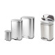 Мусорное ведро с плавным закрытием прямоугольное Mixxus Bevel-TC0105 SS Color 5л цвет нержавейка (M