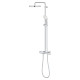 Душевая система с термостатом для настенного монтажа Grohe Tempesta System 250