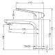 Смеситель для умывальника Koer KB-10031-07