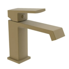 Смеситель для умывальника HAIBA GAUDI 001 BRUSHED GOLD