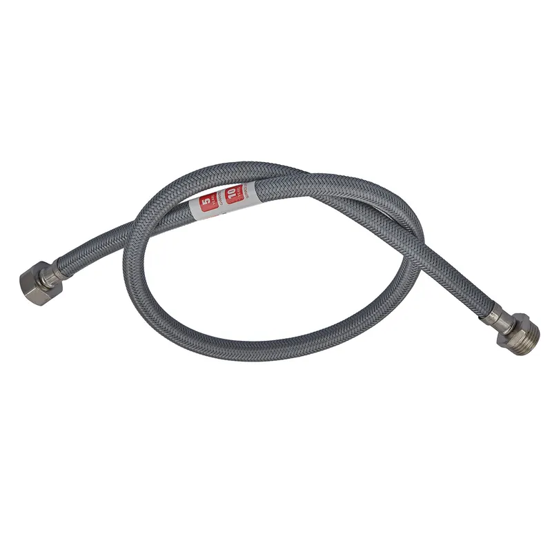 Гибкая подводка Zerix ZHN-02-FM1/2"-200 (нейлоновая оплетка, гайки нерж)