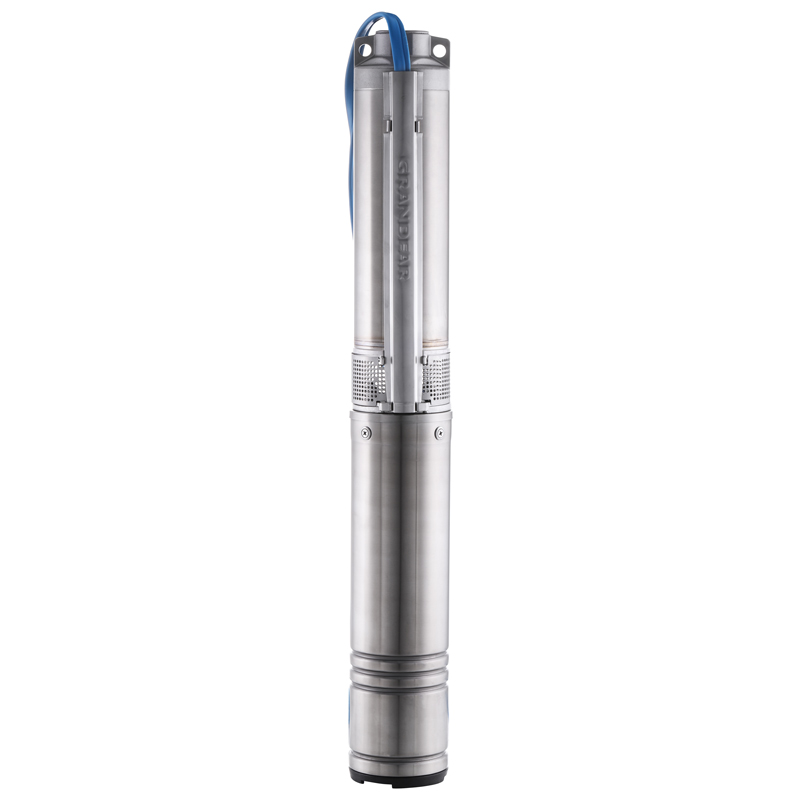 Насос скваж. центр. 13-ст. 100мм с внеш. пуск. кор Grandfar 4SRm2/13+50
