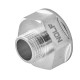 Переходник Nolf NFC.A0810-N-1"Fx3/4"M никелированный