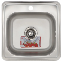 Мойка кухонная Zerix Z4848-06-160E (Satin)