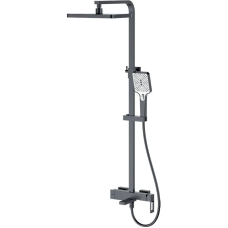 Haiba KANT 009-J GRAPHITE Душевая колонна со смесителем (Цвет графит)