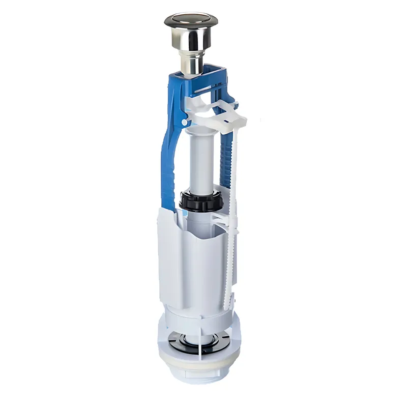 Арматура усиленная спускная Mixxus AS-01 с одним режимом слива (кнопка хромированная)