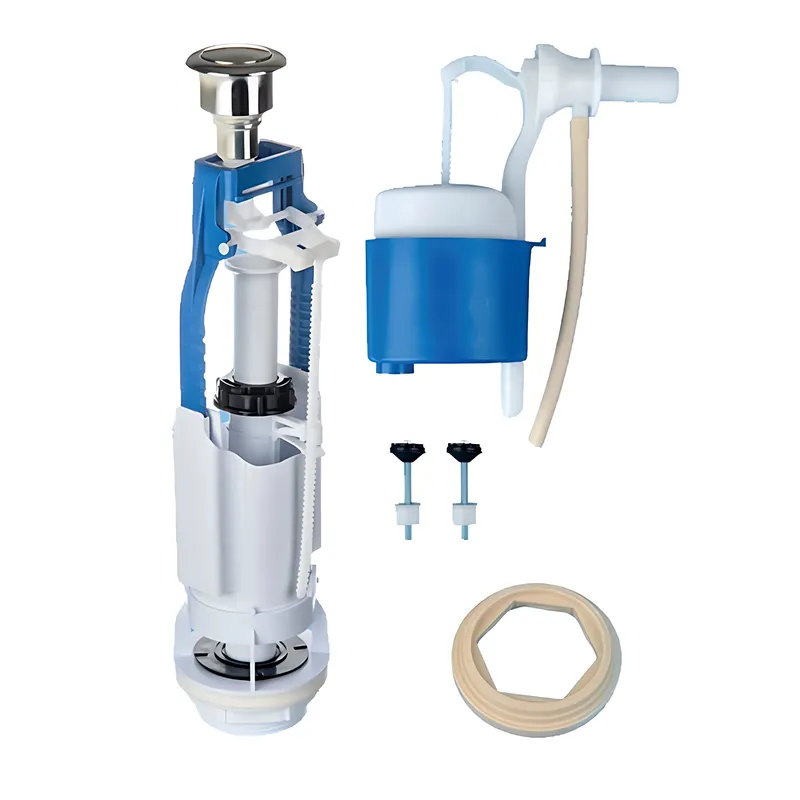 Комплект усиленных арматур Mixxus AK-01-B: спускная 1-реж. + наполнительная с боковой подводкой (MI