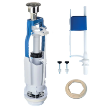 Комплект усиленных арматур Mixxus AK-01-A: спускная 1-реж. + наполнительная с нижним подводом (MI82