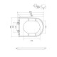 Сидение-крышка для унитаза Mixxus Premium SEAT COVER ELLIPSE-2006 425х360х25mm дюропласт