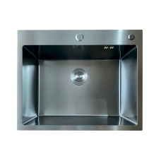 Мойка Mixxus MH6050 Micro Decor Black (3.0/0.8) из нерж. стали (цвет черный)