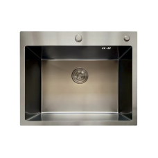 Мойка Mixxus MH6050 Micro Decor Graphite (3.0/0.8) из нерж. стали (цвет графит)