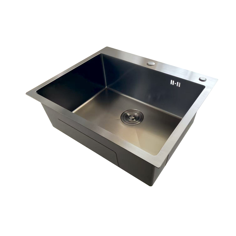 Мойка Mixxus MH6050 Micro Decor Graphite (3.0/0.8) из нерж. стали (цвет графит)