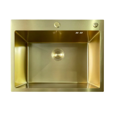 Мойка Mixxus MH6050 Micro Decor Brushed Gold (3.0/0.8) из нерж. стали (цвет матовое золото) (MI8222