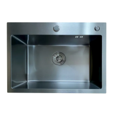 Мойка Mixxus MH5843 Micro Decor Black (3.0/0.8) из нерж. стали (цвет черный)